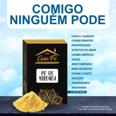 Imagem de Pó de mironga comigo ninguém pode 15g - casa fé