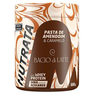 Imagem de Pasta De Amendoim Proteica - Bacio Di Latte - Nutrata, Caramelo Salgad