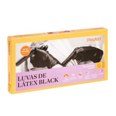 Imagem de Luvas De Látex Black G 10 uni. - ProArt - Latex