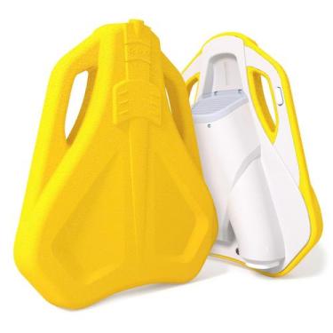 Imagem de Prancha Elétrica de Natação Zeraty C3 2026 24V 3kg Amarela