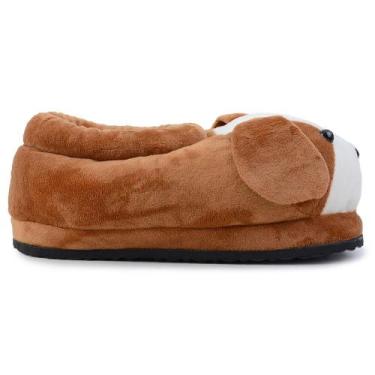 Imagem de Pantufa Europa Nico Cachorro Marrom - 8033, Marrom, 36/37