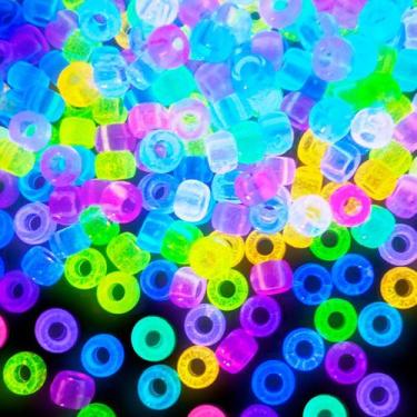 Imagem de Contas Pony que Brilham no Escuro Sunlode 1000 peças Neon