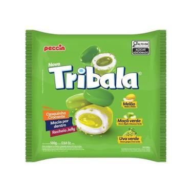 Imagem de Bala Peccin TriBala Maçã Verde, Melão e Uva Verde 500g