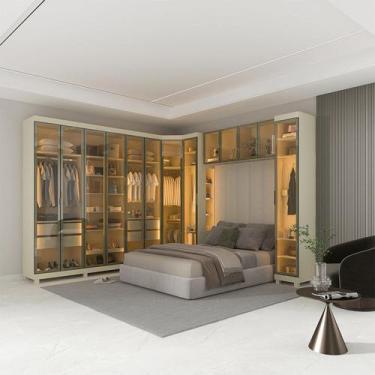 Imagem de Guarda-Roupa Modulado Reflecta Imperatriz 100% MDF Yescasa - Gelius Mó