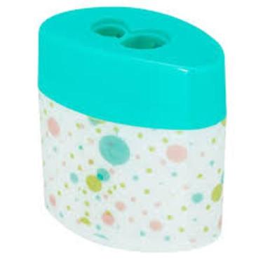 Imagem de Apontador Duplo Oval Estampado AP2007 Brw, Verde