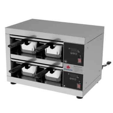Imagem de Conservador de Proteínas Industrial PRCPROT-04 Cubas Encosto Inox 800W