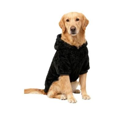Imagem de Moletom Quente De Lã Para Cães De Porte Médio a Grande, Roupa De Inver