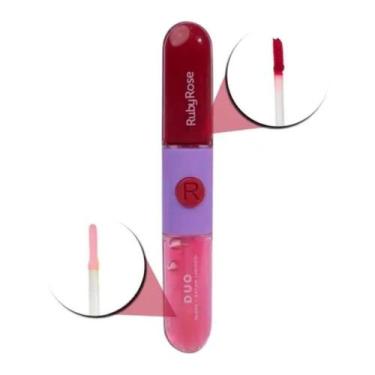 Imagem de Batom E Gloss Liquido Duo Rubyrose - LD09 - LD09 - Ruby Rose, LD09, LD