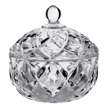 Imagem de Potiche Mellione Home&Co 12x11x11cm Cristal Eco Transparente Enfeite D