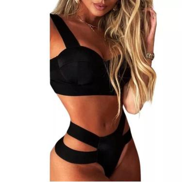 Imagem de Biquini Neon Tiras Grossa Modelo Das Gringas Fio Duplo - BEA FASHION S