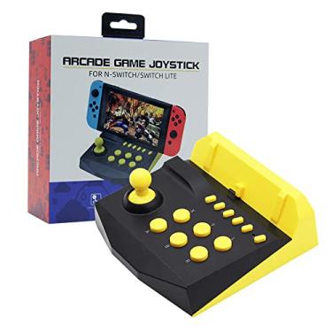 Imagem de TechBrasil Controle Arcade Joystick Fliperama para Nintendo Switch e Switch Lite