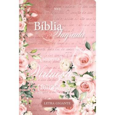 Imagem de Bíblia Sagrada NVI - Letra Gigante - Mulher virtuosa