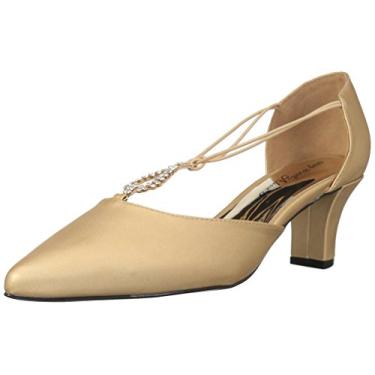 Imagem de Easy Street Sapato feminino Moonlight, Cetim dourado, 8 Narrow