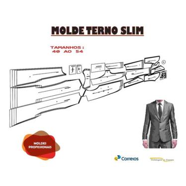 Imagem de Molde De Terno Slim, Terno e Calça, Modelagem&Diversos, tamanhos na descrição