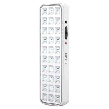 Imagem de Luminária de Emergência Elgin Bivolt com 30 Leds