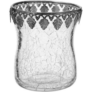 Imagem de NORAH CASTIÇAL 9x9x9cm VIDRO TRANSP