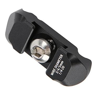 Imagem de Shanrya Clipe de fio para placa G, clipe para câmera placa L liga de alumínio compacta com chave para cabo de câmera para microfone