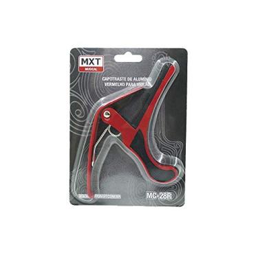 Imagem de Bracadeira Capotraste de Aluminio MC-28S Vermelha MXT