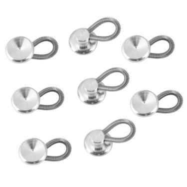Imagem de 03 Extensores de Botão De Camisa Colarinho Punho Em Aço Inox