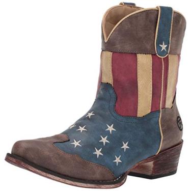Imagem de ROPER Bota feminina Flotus Western, Marrom, 10