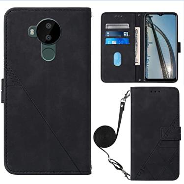 Imagem de For Nokia C30 Crossbody 3D Embossed Flip Leather Phone Case