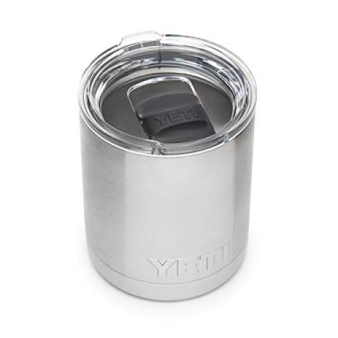 Imagem de YETI Rambler 283 g Lowball, isolado a vácuo, aço inoxidável com tampa MagSlider, inoxidável