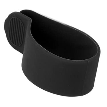 Imagem de Capa de silicone com seletor de dedo, proteção contra arranhões e ampla aplicabilidade Tampa do seletor de dedo Operação simples para scooter Ninebot ES1 para scooter Xiaomi M365(Preto)