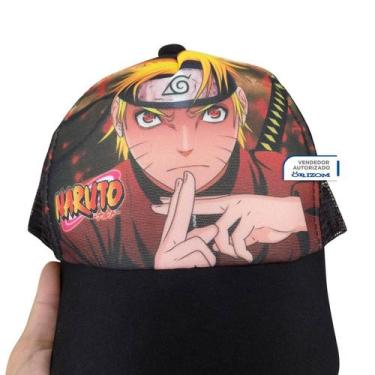 Colar Naruto Nuvem Akatsuki + Pulseira Vila Da Folha Anime