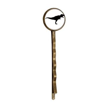 Imagem de Dinossauro Die Out Ossos Retro Metal Hair Bobby Pin Headwear