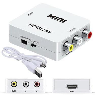 Imagem de Adaptador Conversor Hdmi Para Video 3rca 2av
