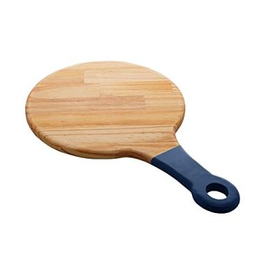 Imagem de TÁBUA COM ALÇA LAQUEADA MADEIRA PINUS 45x28x1,60CM AZUL