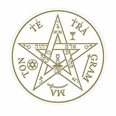 Imagem de Adesivo Radiônico Pentagrama - Com 2 adesivos - 7,5cm