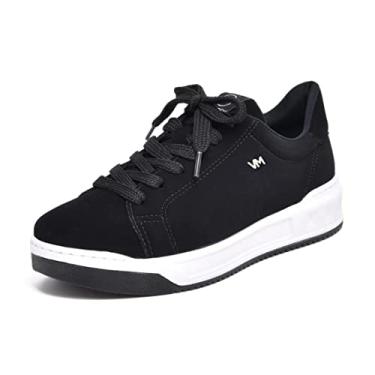 Imagem de Tênis Via Marte Modern Nobuck Preto - Feminino 34