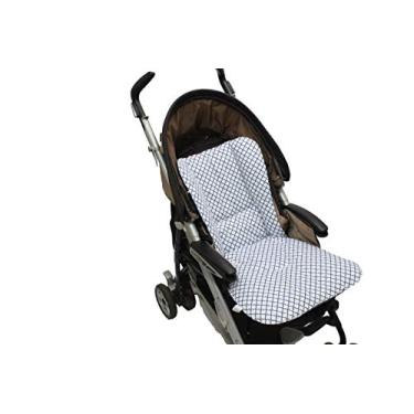 Imagem de Giz de Cor Confecções Capa De Carrinho Slim Arabesco Marinho Arabesco Marinho