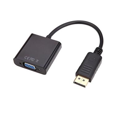 Imagem de DECDEAL Devenda 1080p DP DisplayPort macho para VGA fêmea conversor adaptador cabo