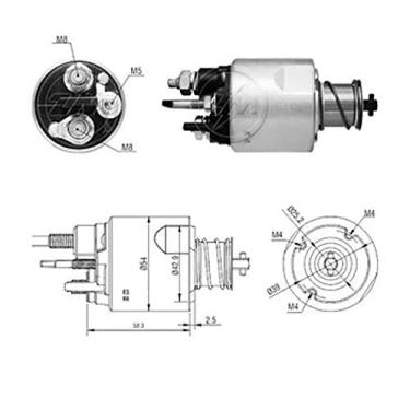 Imagem de Automático Motor Partida FOX GOL UP (ZM7708)