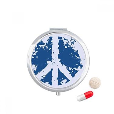 Imagem de Caixa de comprimidos com design de símbolo, caixa de armazenamento de medicamentos, dispensador de recipiente