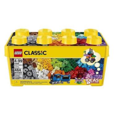 Imagem de Lego Classic Caixa Média De Peças Criativas - 484 Peças 10696 - Lego