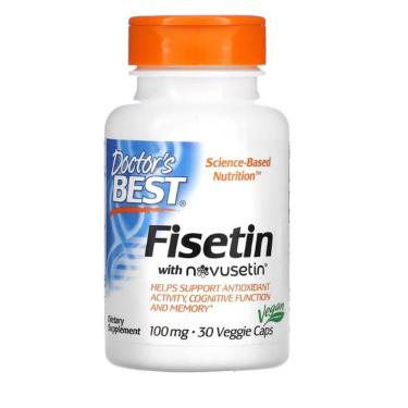 Imagem de Fisetina 100mg 30 Cápsulas - Doctor´s Best