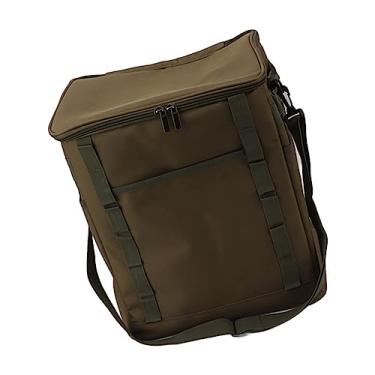 Imagem de Bolsa Térmica Isolada, Proteção contra Frio à Prova d'água, Multifuncional, Várias Posições Suspensas, Bolsa Térmica de Acampamento para Churrasco (OD Verde)