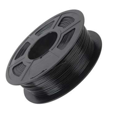 Imagem de Pacote de Filamento para Impressora 3D Filamento PLA de 1,75 Mm, 1 Kg Total, para Impressoras 3D, Preto