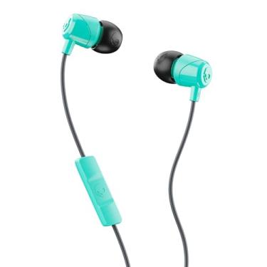 Imagem de Skullcandy Fones de ouvido intra-auriculares com fio, microfone, funciona com dispositivos Bluetooth e computadores – Miami