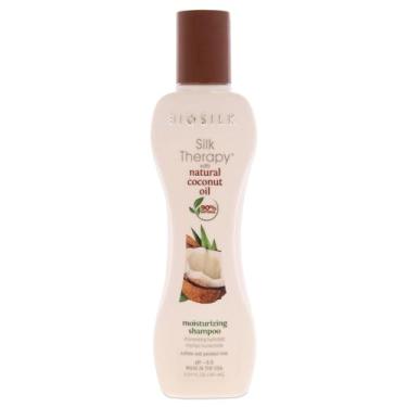 Imagem de Silk Therapy with Organic Coconut Oil Moisturizing Shampoo by Biosilk for Unisex - 5.64 oz Shampoo