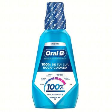 Imagem de Enxaguante Bucal Oral B Menta Refrescante 1 Litro