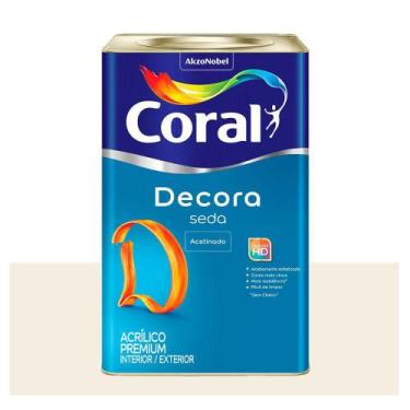 Imagem de Tinta Coral Decora Premium Seda Branco 18 Litros