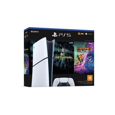 Imagem de Console PlayStation 5 Digital slim com 2 jogos