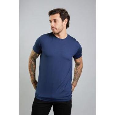 Imagem de Camiseta Masculina Tech T-Shirt em Modal Dialogo Jeans-Masculino