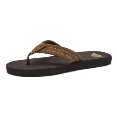 Imagem de Quiksilver Boys' Carver Suede Youth Sandal, Demitasse-Solid, 11(28) M US Little Kid