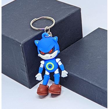 Imagem de Chaveiro com Pingente Mini Boneco 3D Emborrachado Super Heróis Capitão América Homem aranha Spider Minnie Lembrancinha