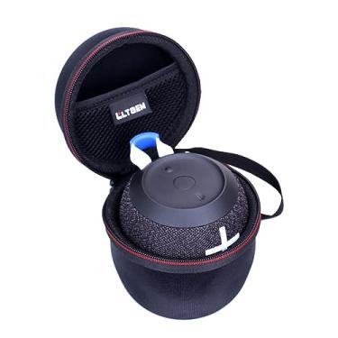 Imagem de (Desgin 2) - LTGEM EVA Hard Case for Ultimate Ears WONDERBOOM Portable Waterproof Bluetooth Speaker- Travel Protective Carrying Storage Bag (Black)